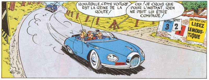 La turbotraction  ©Dupuis Franquin  - La corne du rhinocéros